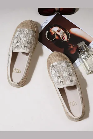 THE WHITE POLE Women Western - Embellished Loafers