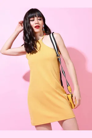 Tokyo Talkies One Shoulder Bodycon Dress