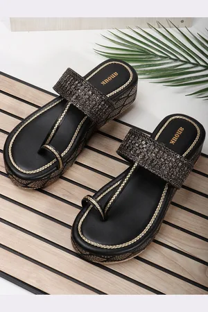 Anouk Women Embellished Ethnic Wedge Sandals