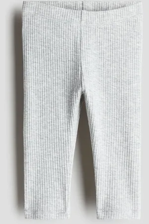H&M Unisex Ribbed Cotton Leggings