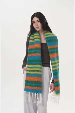 JC Collection Women Striped Scarf