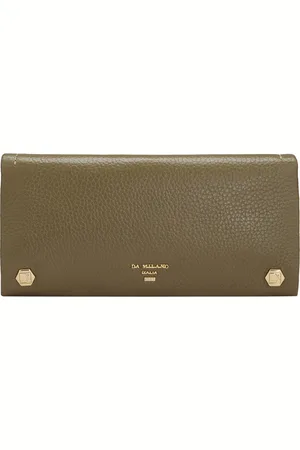 Da Milano Women Textured Leather Two Fold Wallet