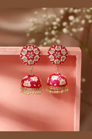 Priyaasi Women Contemporary Jhumkas Earrings