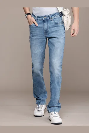 Nautica Men Straight Fit Heavy Fade Stretchable Jeans