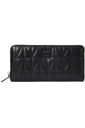 Lino Perros Women Quilted Zip Around Wallet