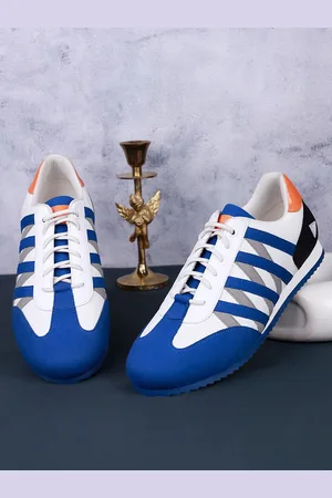 LOUIS STITCH Men Casual Cross Strap Sneakers