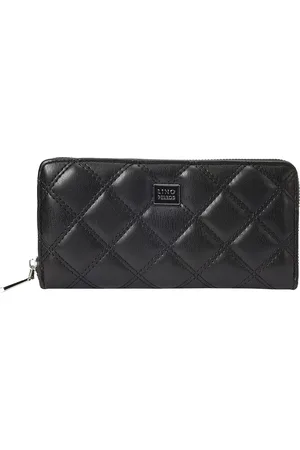 Lino Perros Women Quilted Zip Around Wallet