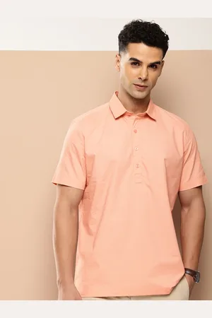 Invictus Men Solid Pure Cotton Slim Fit Casual Shirt