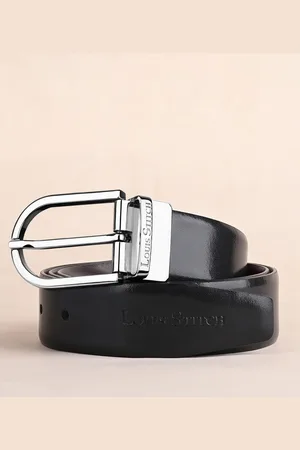 LOUIS STITCH Men Leather Reversible Formal Belt
