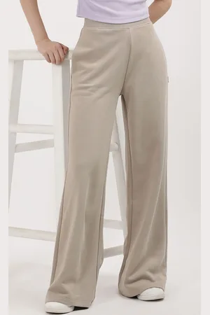 Calvin Klein Women High Rise Bootcut Fit Track Pants