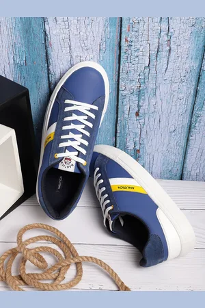 Nautica Men Contrast Sole Sneakers