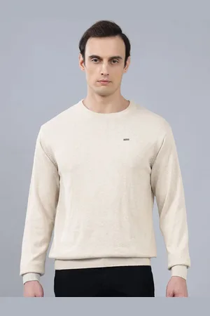 CANTABIL Men Round Neck Cotton Pullover