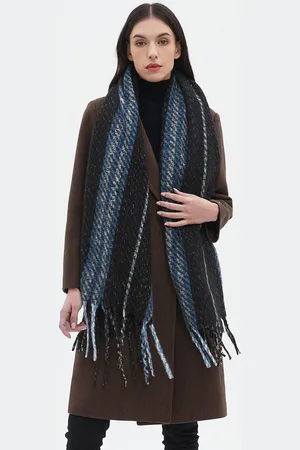 JC Collection Women Striped Scarf