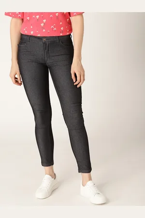 Benetton Charcoal Grey Slim Stretchable Jeans