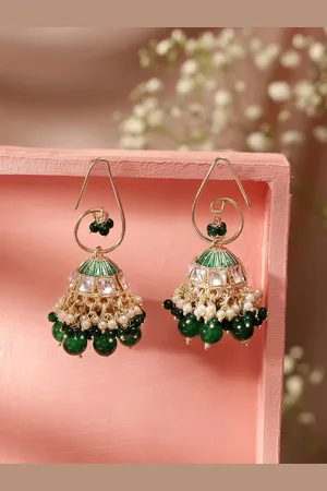 Priyaasi Women Contemporary Jhumkas Earrings