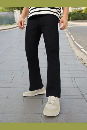 URBANO Men Mid-Rise Bootcut Stretchable Jeans