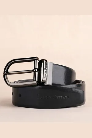 LOUIS STITCH Men Leather Reversible Formal Belt