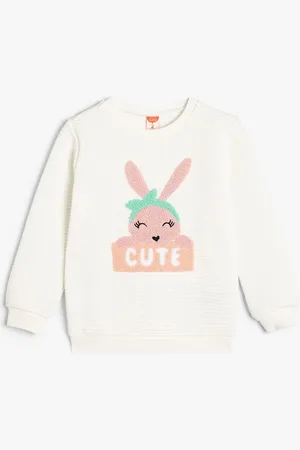 Koton Girls Graphic Printed Sweatshirt
