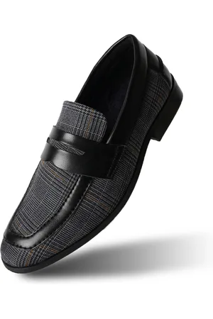 MONKSTORY Men Printed Penny Loafers