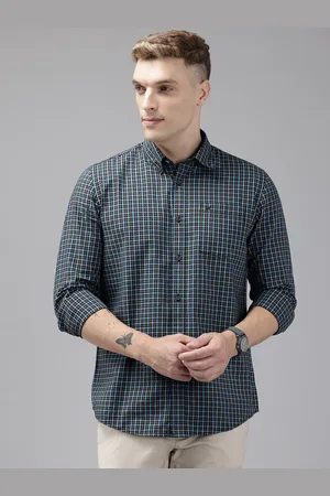 Blackberrys Checked Slim Fit Casual Shirt