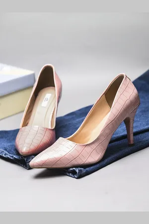 THE WHITE POLE Women Closed Back Stiletto Mules Heels