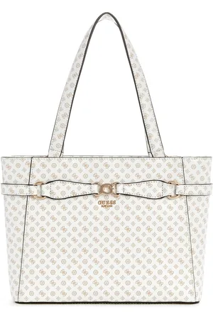 Guess Women Pu Printed Tote Bag