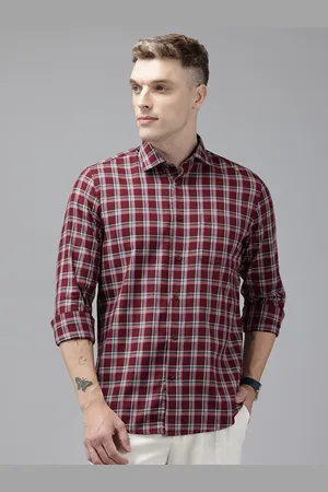 Blackberrys Slim Fit Pure Cotton Checked Shirt