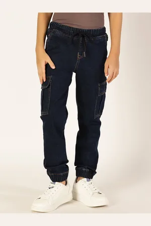 Nautica Boys Smart Jogger Stretchable Mid-Rise Jeans