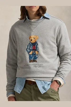 Ralph Lauren Men Graphic Printed Round Neck Pullover Sweatshirt
