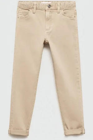 MANGO Boys Mid-Rise Stretchable Jeans