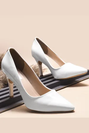 THE WHITE POLE Stiletto Heel Pumps