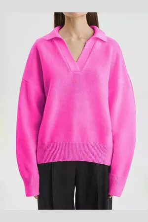 LULU & SKY Women Solid Cotton Sweatshirt