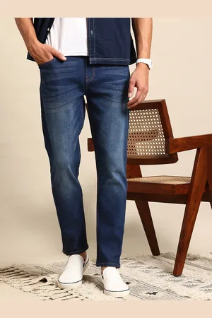Mast & Harbour Men Relaxed Fit Light Fade Stretchable Jeans
