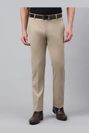 Richlook Men Mid-Rise Formal Trousers