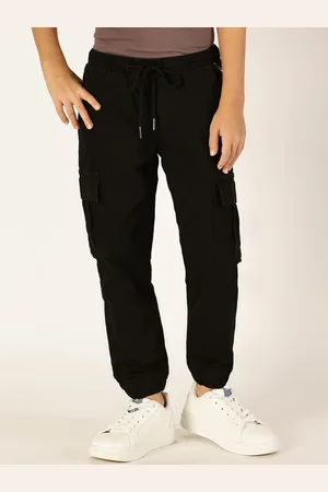 Nautica Boys Solid Mid-Rise Smart Jogger Stretchable Jeans