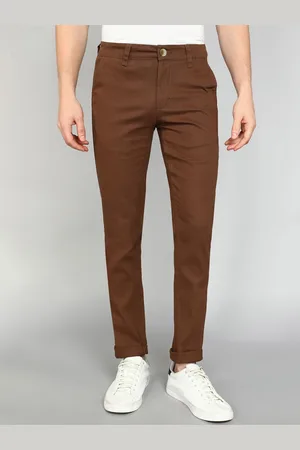 WROGN Men Slim Fit Chinos Trousers