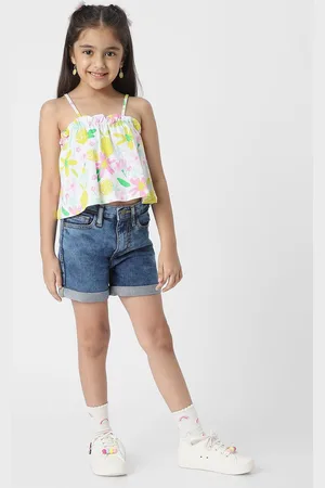 Nauti Nati Girls Cotton Top & Shorts