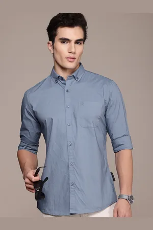 French Connection Men Smart Slim Fit Pure Cotton Casual Shirt