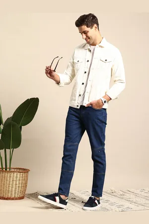 Mast & Harbour Men Pure Cotton Relaxed Fit Jeans