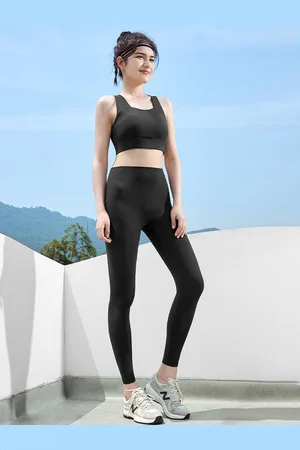 LULU & SKY Women Solid Ankle-Length Tights