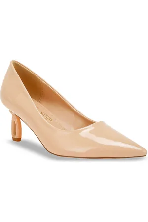 London Rag Women Leather Block Pumps
