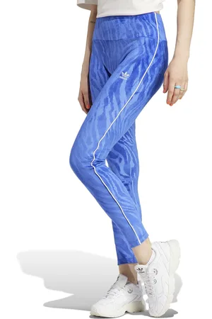 adidas Women Printed High-Waisted Ankle-Length Tights