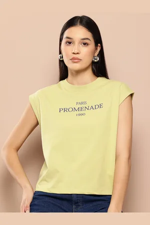 Chemistry Women Typography Printed Pure Cotton T-shirt