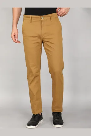 WROGN Men Slim Fit Chinos Trousers