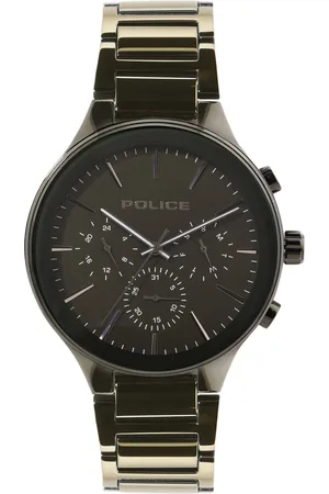 Police Men Solid Dial & Bracelet Style Straps Analogue Watch NDPL15936JSB19MGNW