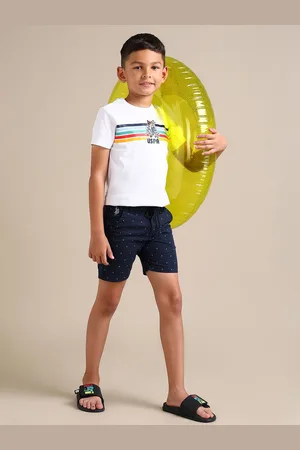 Ralph Lauren Boys Conversational Printed Cotton Shorts