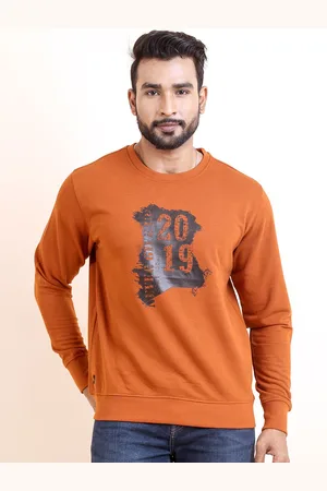 berry blues Printed Cotton Pullover