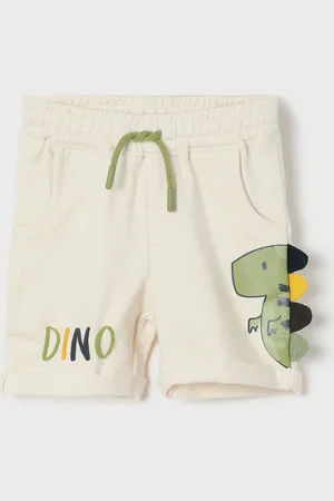 Lifestyle Boys Printed High-Rise Shorts