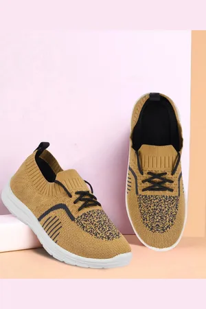 BAESD Boys Woven Design Textile Sneakers