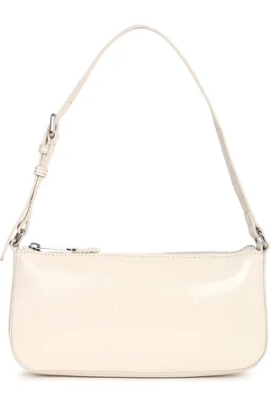 Tommy Hilfiger PU Structured Solid Shoulder Bag